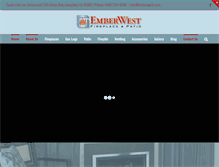 Tablet Screenshot of emberwest.com
